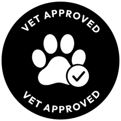 Insignia aprobada por veterinario